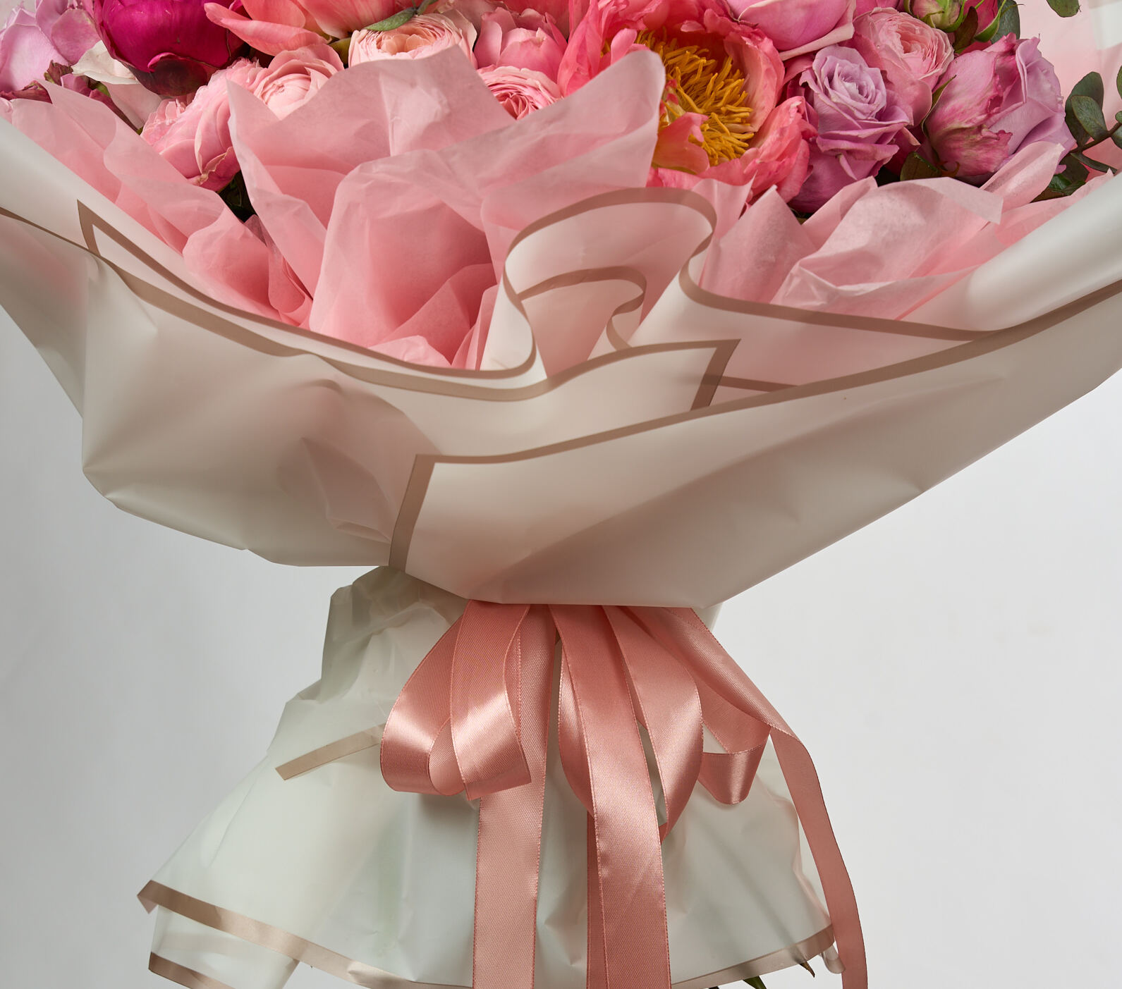 Bouquet de pivoines