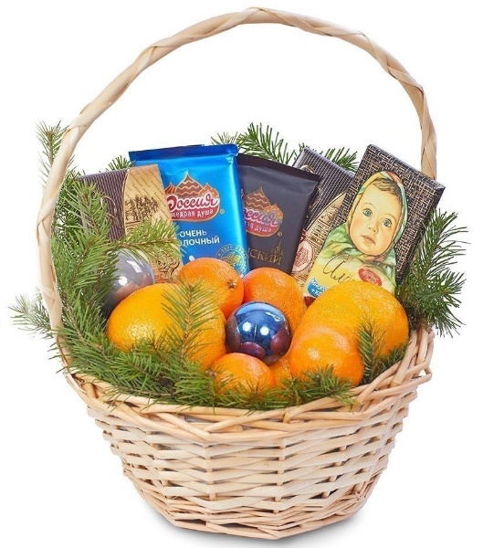 Panier de cadeaux
