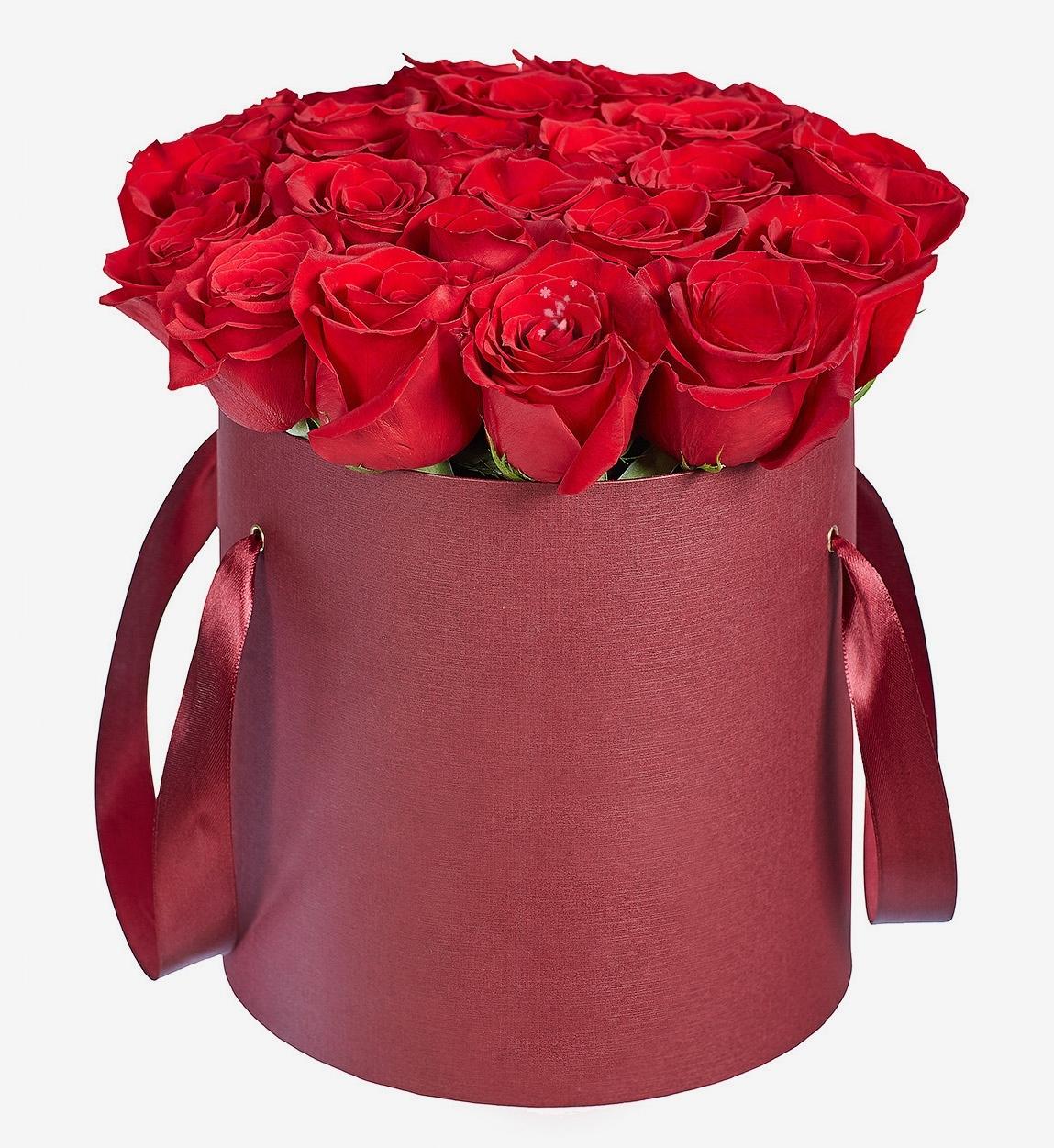 Boîte Roses Rouges