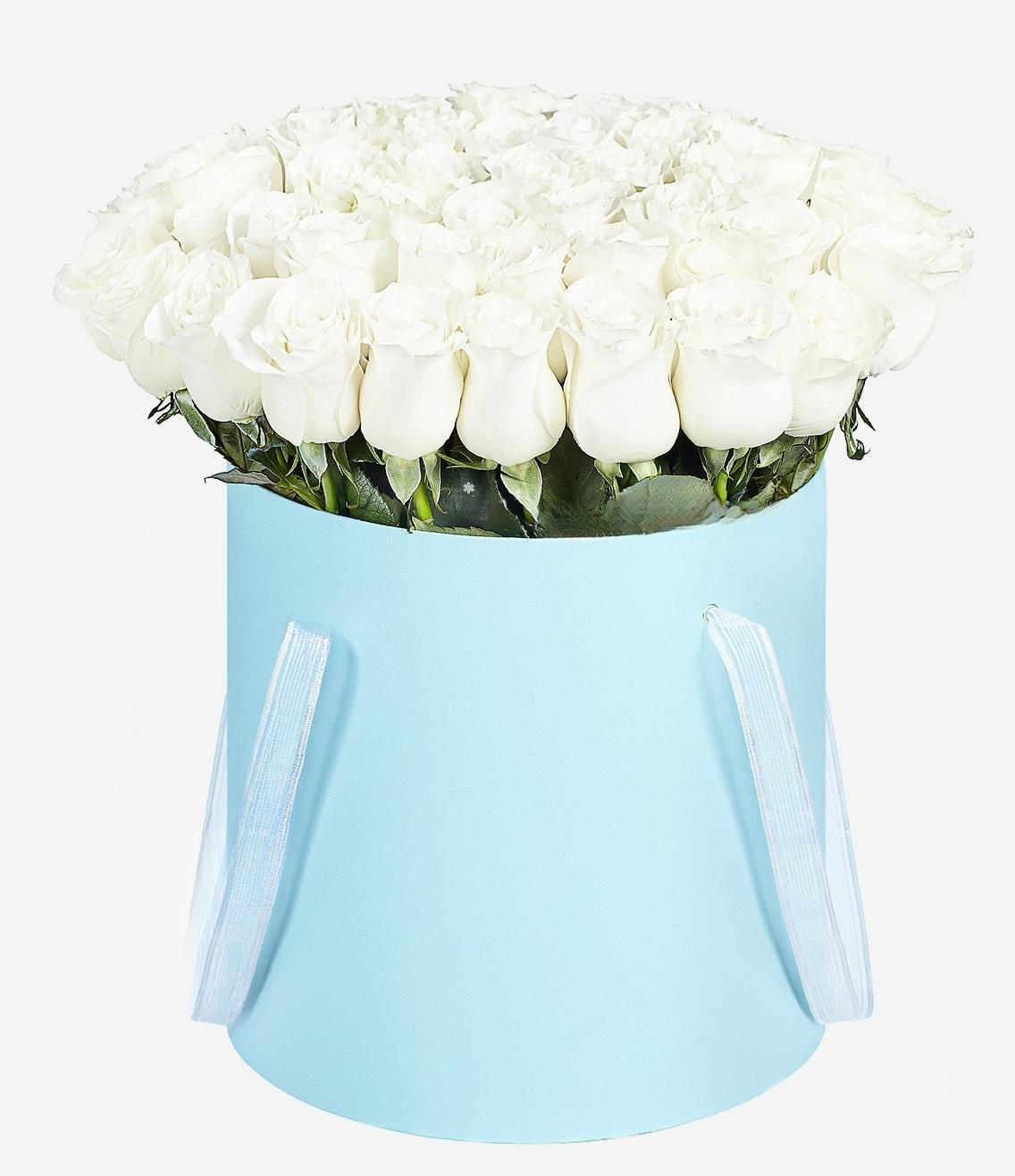 Boîte Roses Blanches