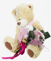 Ours en peluche romantique