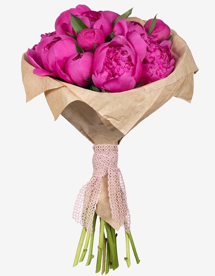 Bouquet de pivoines